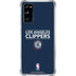 NBA Los Angeles Clippers Standard Blue Galaxy S20 FE Clear Case